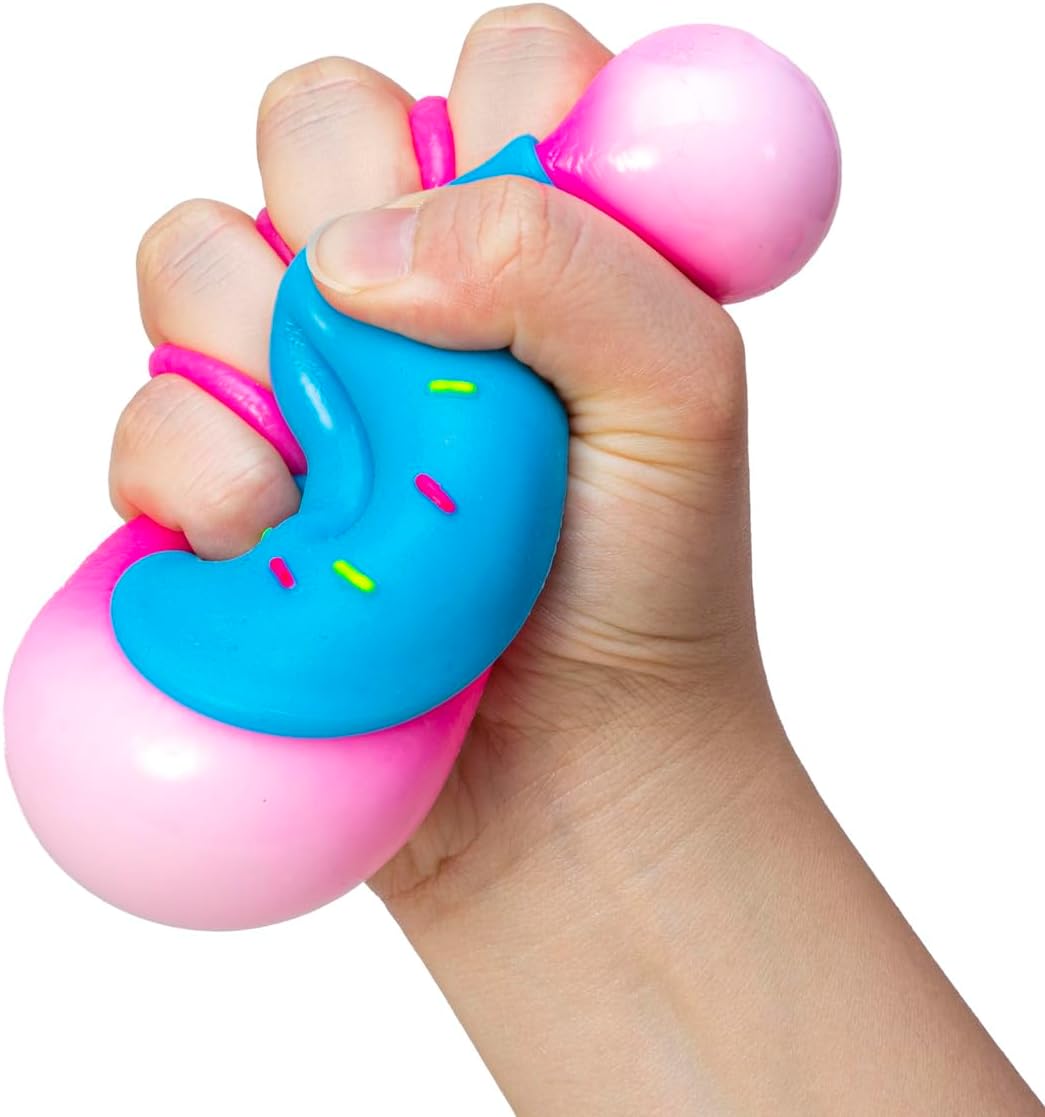Schylling NeeDoh Dohnuts - Sensory Fidget Toy - Assorted Colors - Ages 3 to Adult (Pack of 1) - Image 7